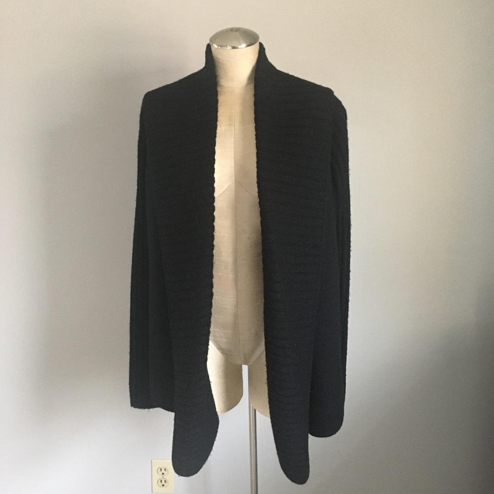 Vince 100% wool chunky ribbed cardigan